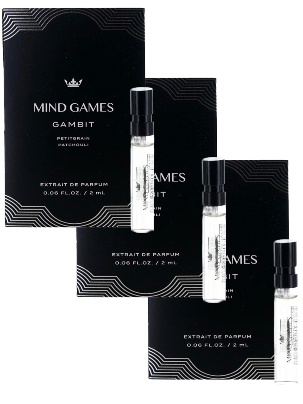 Mind Games GAMBIT Extrait EDP NEW 3PK Tester